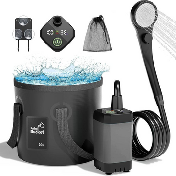 Tragbare Campingdusche für Outdoor & Reisen