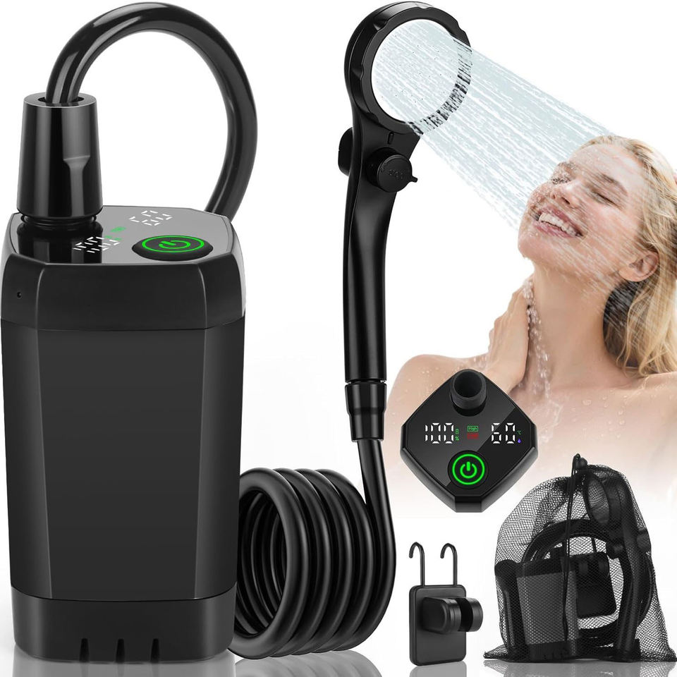 Tragbare Campingdusche für Outdoor & Reisen